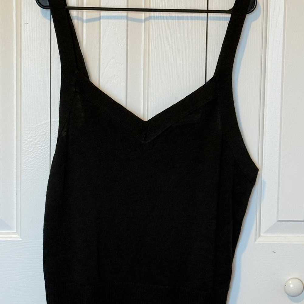 Banana Republic Black Sweater Tank Top
